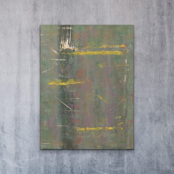 “Concrete Abstract #2”, Acrylic on Canvas, 16x20