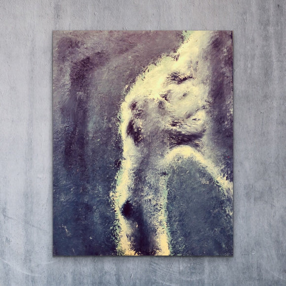 “Nanook”, Acrylic on Canvas, 16x20