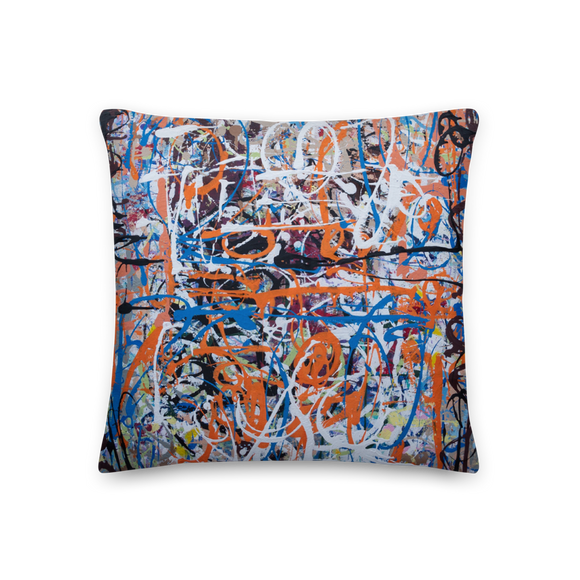“Amorphous Sprawl” Pillow