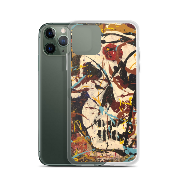 “Silhouette of a Calm Cannibal Just Beneath” iPhone Case