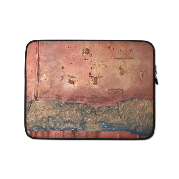 “Greed Decomposed on a Martian Desert” Laptop Sleeve