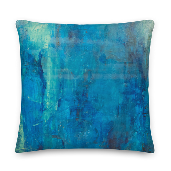 “Borealis Over the Sea” Pillow