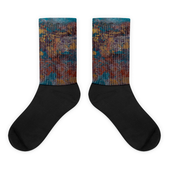 “Great Reef Burning” Socks