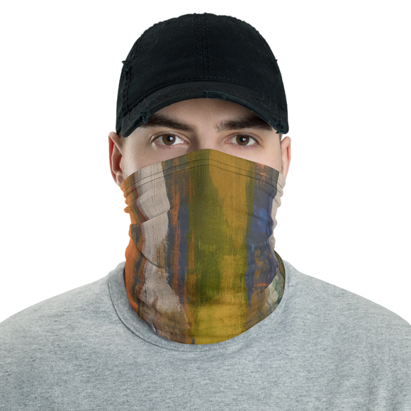 “Reflections on the Canal at Twilight” Neck Gaiter Face Mask