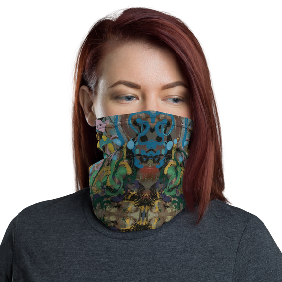 ”Ode to a Perky Reef” Neck Gaiter Face Mask