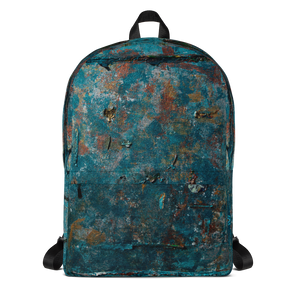 “Fragment of a Rusted Interior Magnified” Backpack
