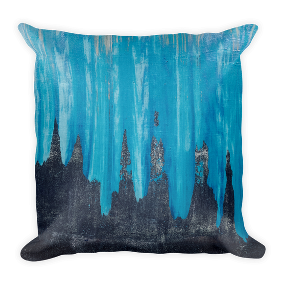 “Black Ice” Pillow