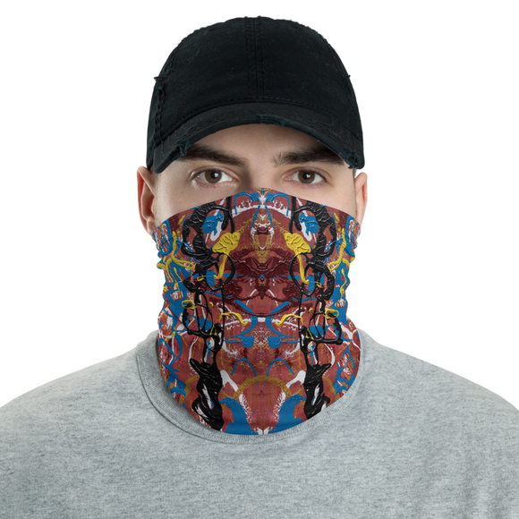 “Torqued Morphism” Neck Gaiter Face Mask