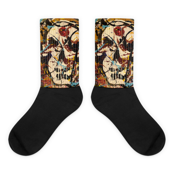 “Silhouette of a Calm Cannibal Just Beneath” Socks