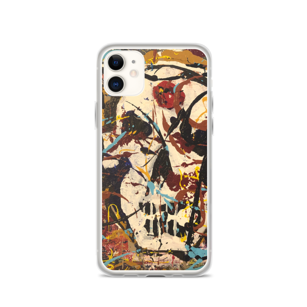 “Silhouette of a Calm Cannibal Just Beneath” iPhone Case