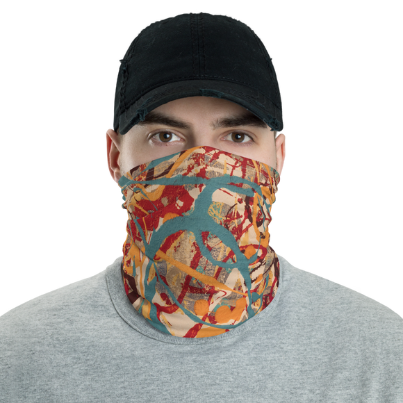 “Lighter Shade of Curvaceous Motion” Neck Gaiter Face Mask