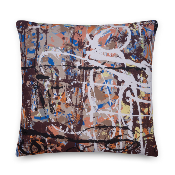 “Extract from Amorphous Conurbations” Pillow