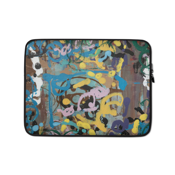 “Ode to a Perky Reef” Laptop Sleeve