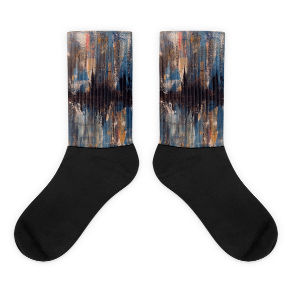 “Waveform of a Dreary Echo“ Socks