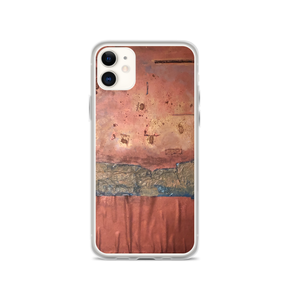 “Greed Decomposed on a Martian Desert” iPhone Case