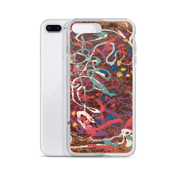 “Process of Curvaceous Movement” iPhone Case