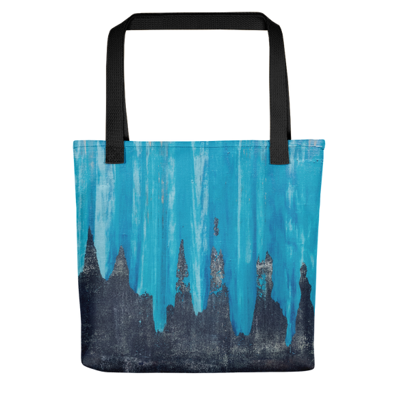 “Black Ice” Tote Bag