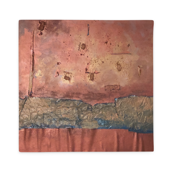 “Greed Decomposed on a Martian Desert” Pillow Case