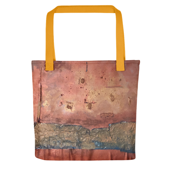 “Greed Decomposed on a Martian Desert” Tote Bag