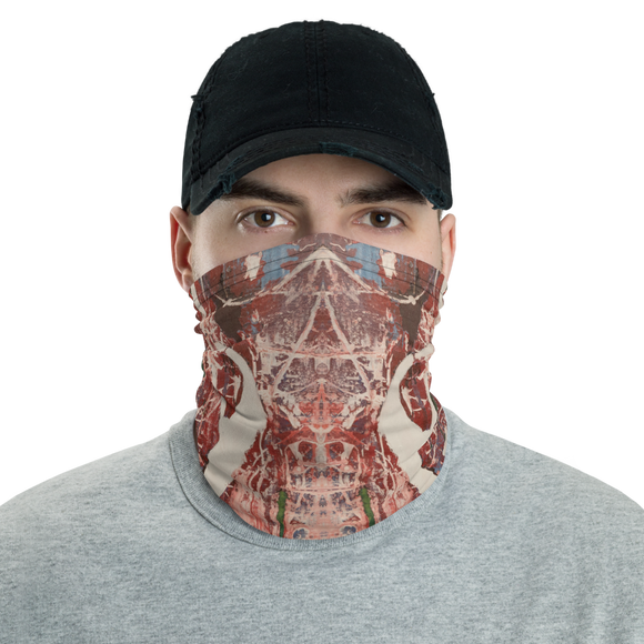 “Memories of Chaotic Movement” Neck Gaiter Face Mask