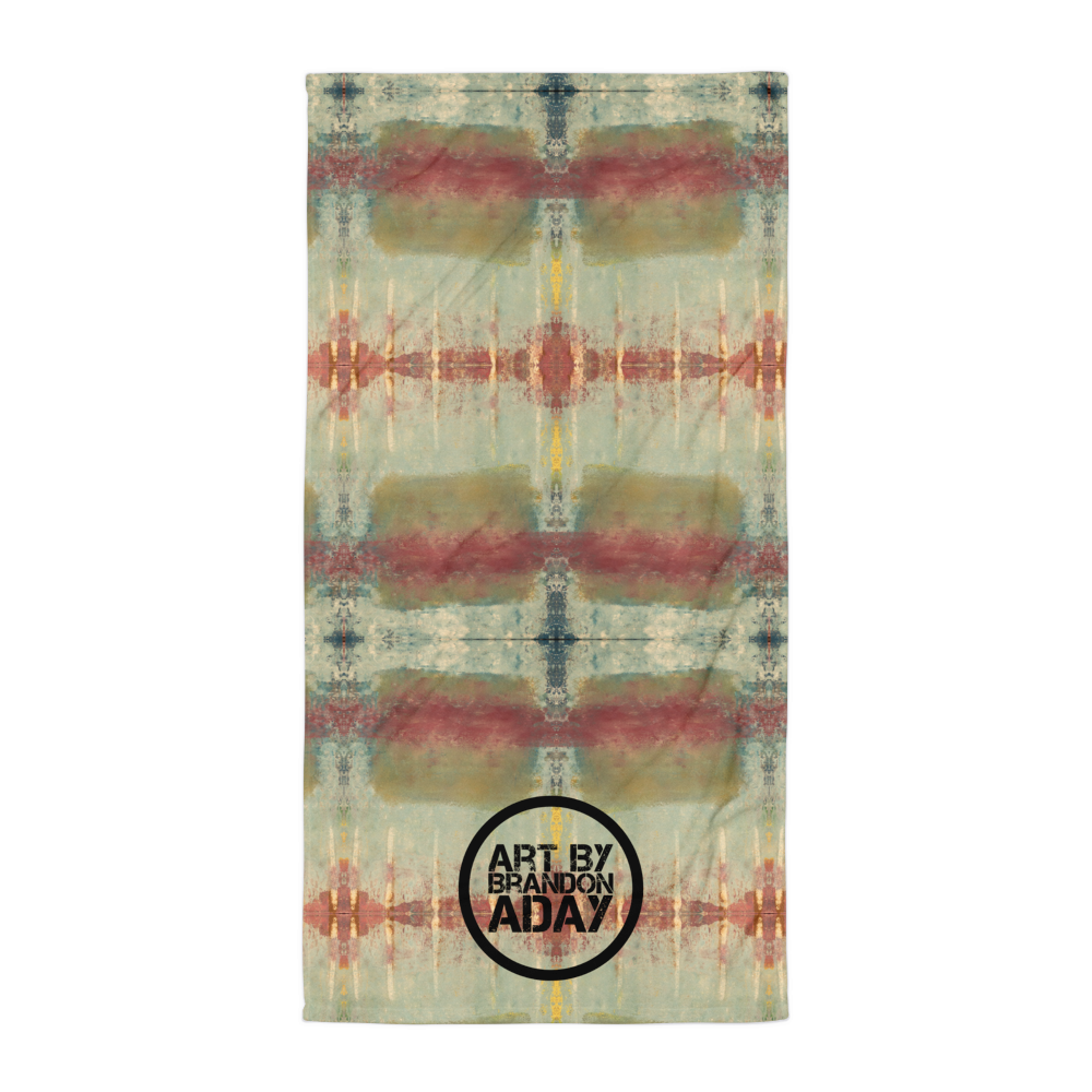 “Five Spikes in the Dirty Ice” Towel