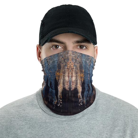 “Waveform of a Dreary Echo” Neck Gaiter Face Mask