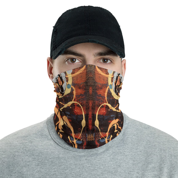 “The Metamorphosis of Curvaceous Motion” Neck Gaiter Face Mask