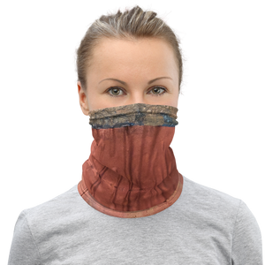 “Greed Decomposed on a Martian Desert” Neck Gaiter Face Mask
